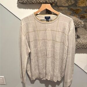 Beige Docker’s Sweater - perfect for holidays!